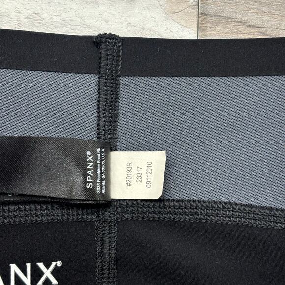 Spanx Everywear Gloss Black M‎ Metallic Panel Pullover Yoga Gym Fitness Legging - Picture 12 of 12